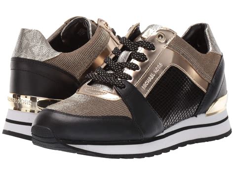 schuhe michael kors golde|Michael Kors sneakers.